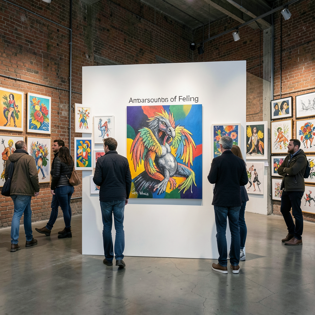 Joe Whale brings Ambassadors of Feeling exhibition with 22 new works to Shoreditch venue